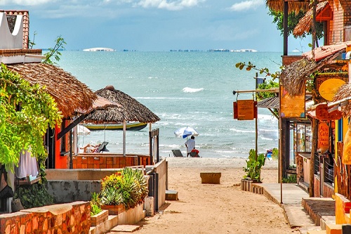 Passeio a Praia de Jericoacoara com Lagoa do Paraíso - 1 dia 