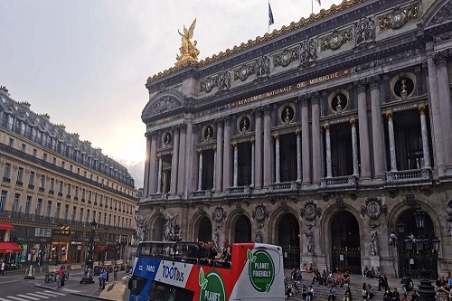 Ônibus Panorâmico Hop On / Hop Off em Paris – 24 horas