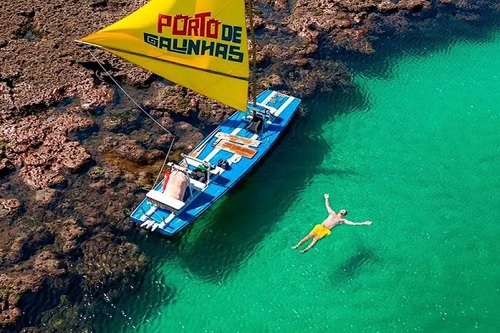 Passeio a Porto de Galinhas saindo de Recife