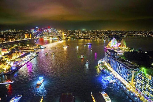 Passeio de Barco pelo Porto de Sydney com Jantar