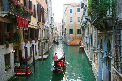 Tarde em Veneza e passeio de Gôndola